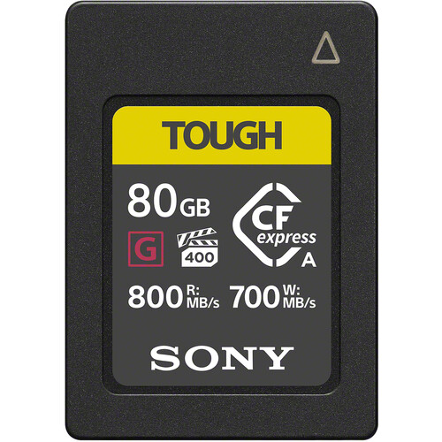 Sony 80GB CFexpress Type A TOUGH Memory Card 3 Sony 80GB CFexpress Type A TOUGH Memory Card 3