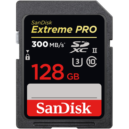 SanDisk 128GB Extreme PRO UHS-II SDXC Memory Card 3 SanDisk 128GB Extreme PRO UHS-II SDXC Memory Card 3